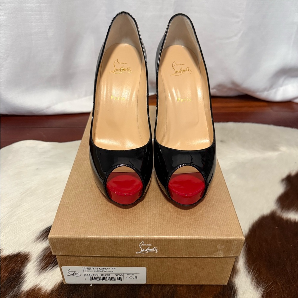Christian Louboutin Privé Open
Toe Pump (Women)